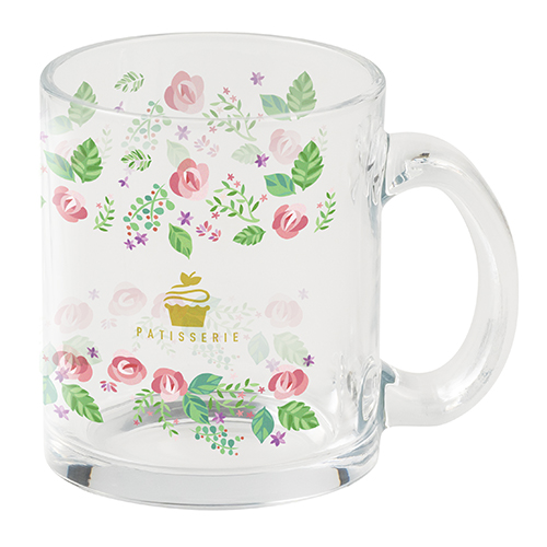 昇華転写対応グラスマグ(300ml)クリア