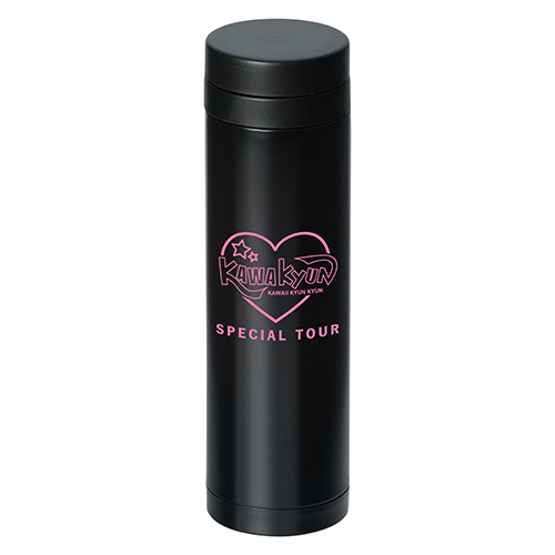 スリムステンレスサーモ(マット)(270ml)(黒)