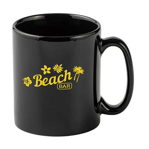 マグカップ・ストレートタイプ大(300ml)(黒)