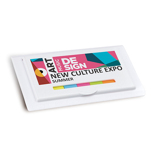 ケース入りふせん(白)