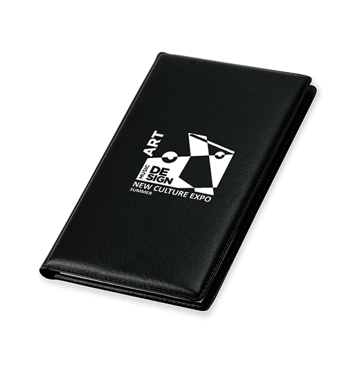 PVCケース入りふせん(黒)