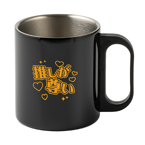 ステンレスマグ(300ml)(黒)