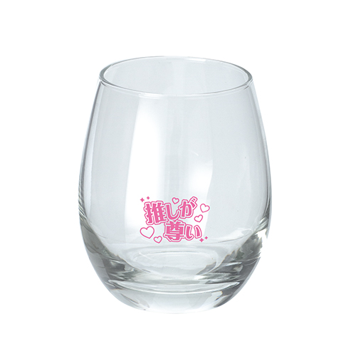 ラウンドグラス(330ml)(クリア)