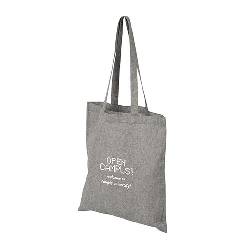 リサイクルコットントート(L)(ダークグレー)