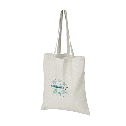 リサイクルコットントート(L)(グレー)