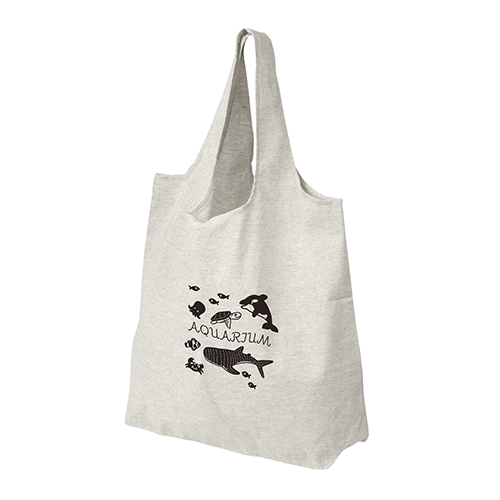 リサイクルコットンマルシェバッグ(グレー)