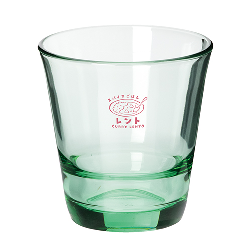 スタッキンググラス(210ml)(リーフグリーン)