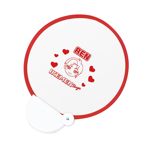 フォールディングファン(在庫品)(レッド)