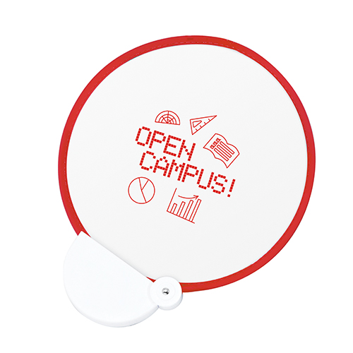 フォールディングファン(在庫品)(レッド)