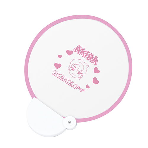 フォールディングファン(在庫品)(ピンク)