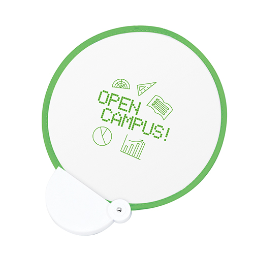 フォールディングファン(在庫品)(グリーン)