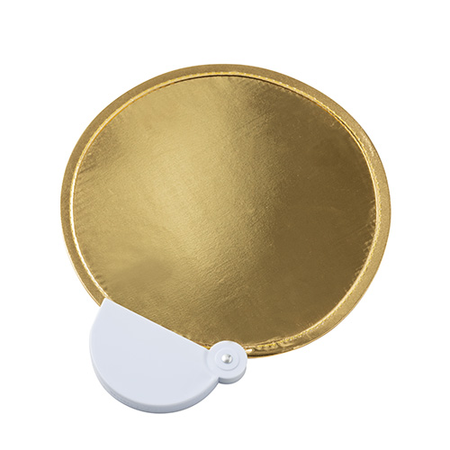 フォールディングファン(カラーズ)(在庫品)(ゴールド)