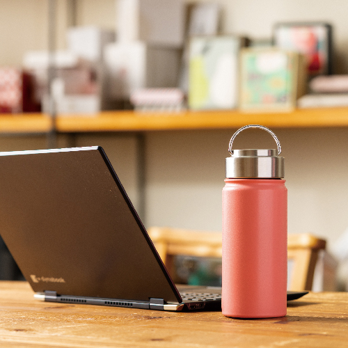 ステンレスボトル(500ml)(パープル)