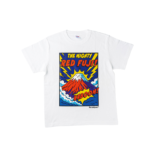 Re:ukiyoe Tシャツ Hokusai-Red Fuji Msize