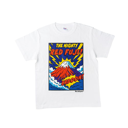 Re:ukiyoe Tシャツ Hokusai-Red Fuji Lsize