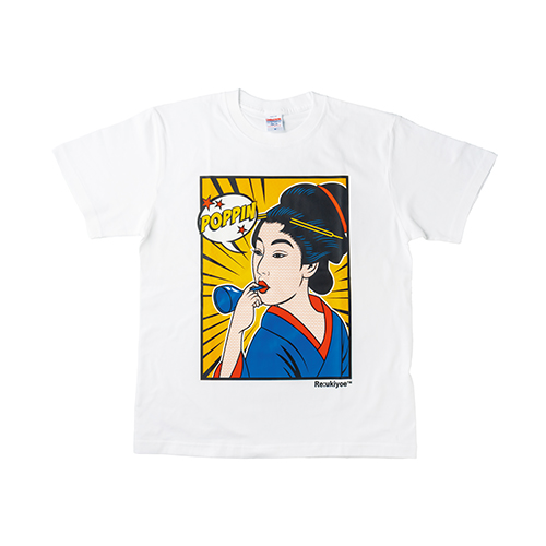 Re:ukiyoe Tシャツ Utamaro-Poppin Lsize