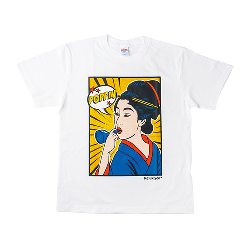 Re:ukiyoe Tシャツ Utamaro-Poppin XLsize