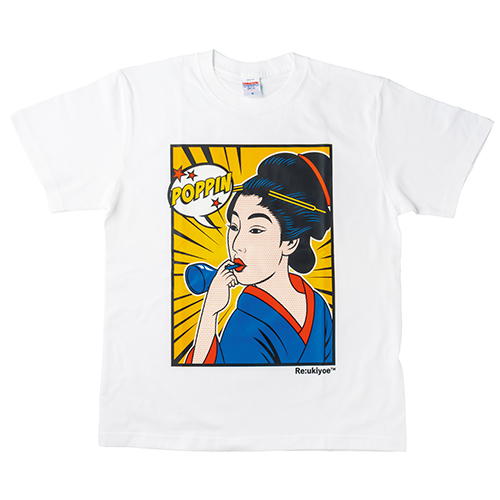 Re:ukiyoe Tシャツ Utamaro-Poppin XXLsize