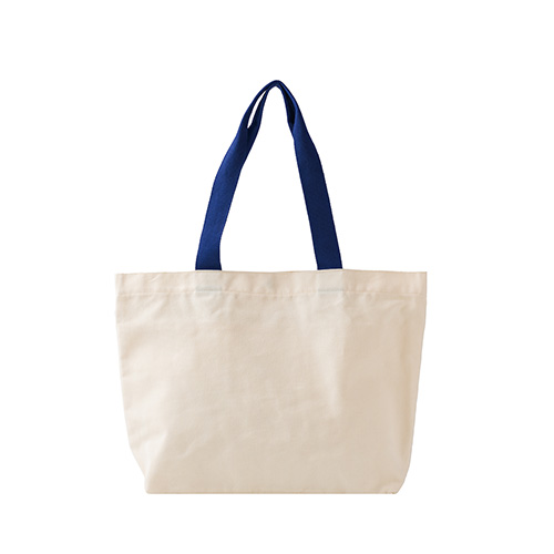 カラフルハンドルトート(ブルー)