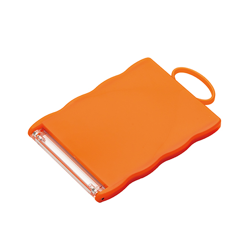 カードホルダーコンパクトミラー(オレンジ)