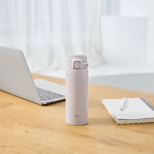 象印 ワンタッチステンレスマグ(480ml)(ソフトグレージュ)(SU-BA48)