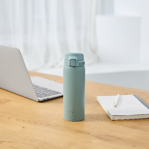 象印 ワンタッチステンレスマグ(480ml)(カームグリーン)(SU-BA48)