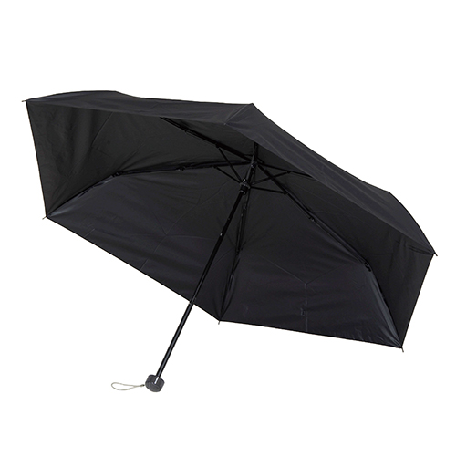 晴雨兼用折りたたみ傘(黒)