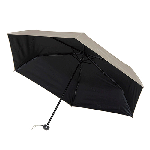 晴雨兼用折りたたみ傘(ベージュ)