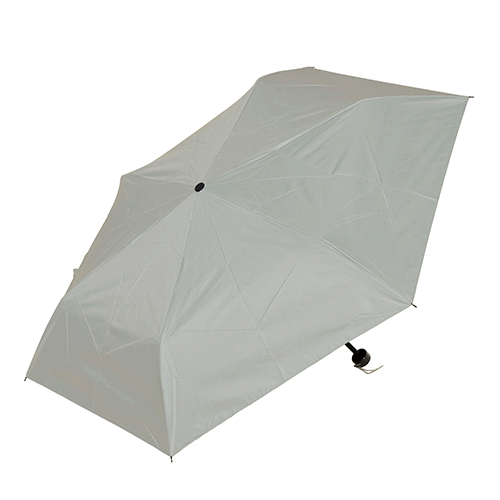 晴雨兼用折りたたみ傘(グレー)