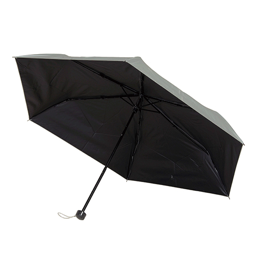 晴雨兼用折りたたみ傘(グレー)