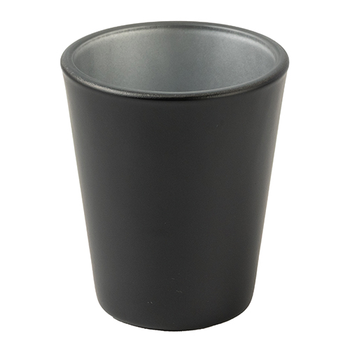 墨黒ショットグラス(50ml)(シルバー)