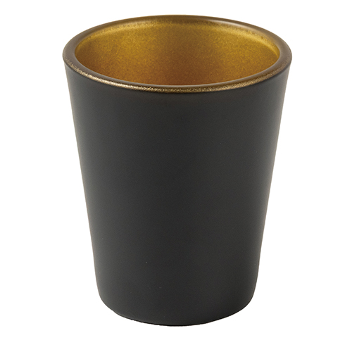 墨黒ショットグラス(50ml)(ゴールド)