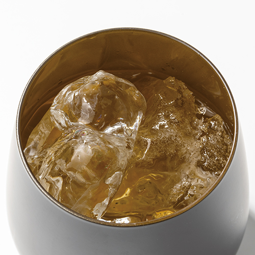 墨黒ラウンドグラス(360ml)(ゴールド)