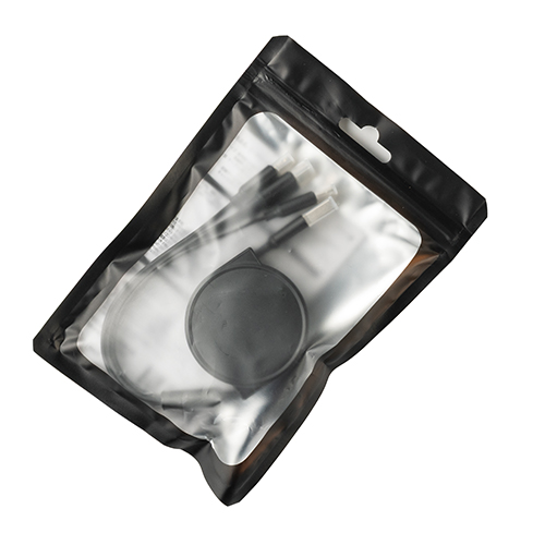 コードリール型充電ケーブル(黒)