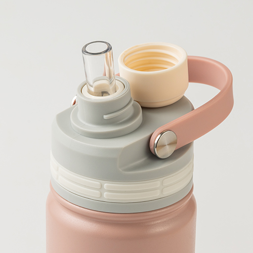 マグリッドストローボトル(500ml)(ピンク)