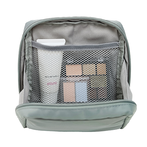 ナイロンスクエアポーチ(ピンク)