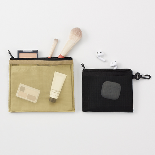 セパレートメッシュポーチ mini(ベージュ)