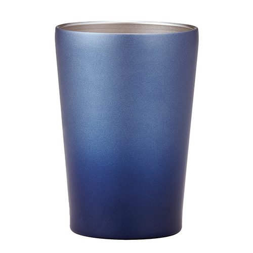 Re:ステンレスタンブラー(アースグラデーション)(350ml)(ネイビー)