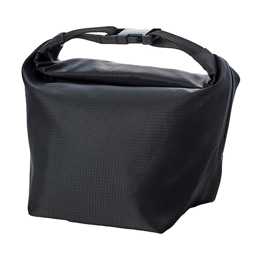 テントクロス保冷温ランチバッグ(ブラック)