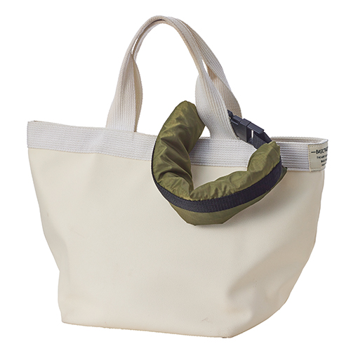 テントクロス保冷温ランチバッグ(ブラック)