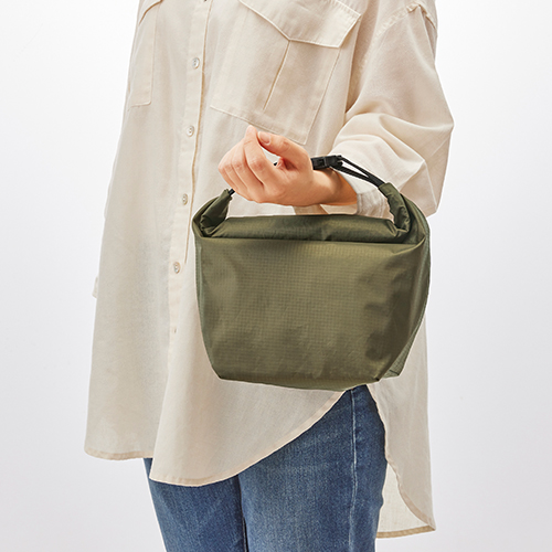 テントクロス保冷温ランチバッグ(ネイビー)