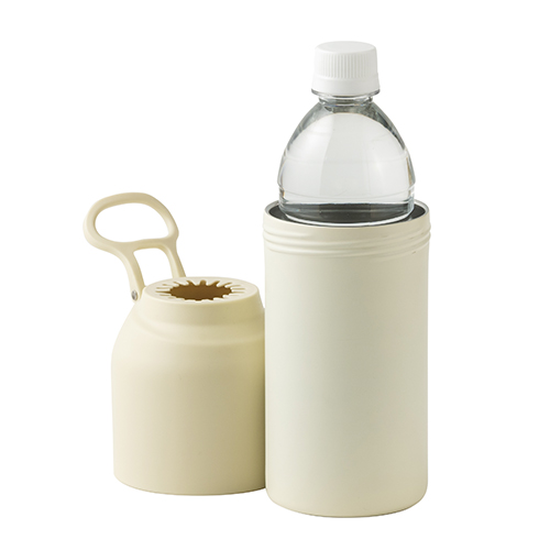 真空断熱ペットボトルホルダー(白)