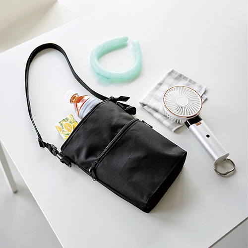 TOWER|コンビニちょい買い保冷&保温バッグ (黒)