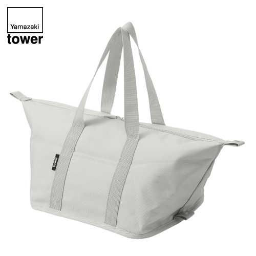 TOWER|スーパー・コンビニ弁当がそのまま入る洗えるお弁当バッグ (グレー)