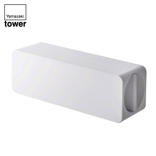 TOWER|マグネット 歯磨き粉チューブホルダー (白)