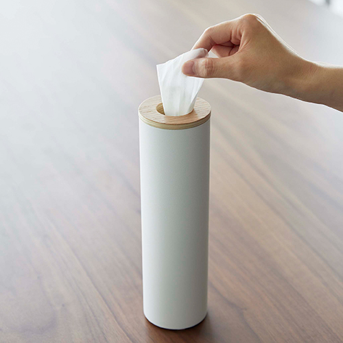 TOWER|ボトル型ティッシュケース リン S(ナチュラル)