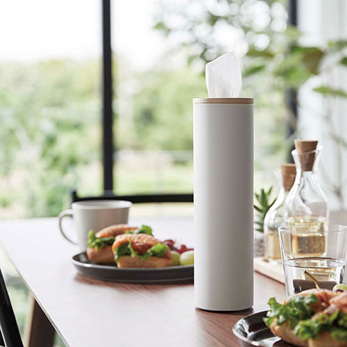 TOWER|ボトル型ティッシュケース リン S(ナチュラル)