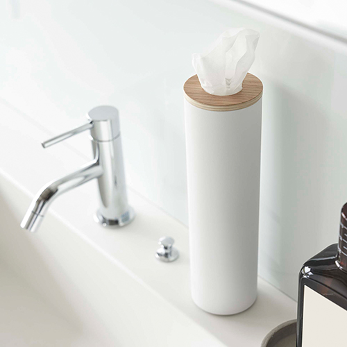 TOWER|ボトル型ティッシュケース リン S(ナチュラル)