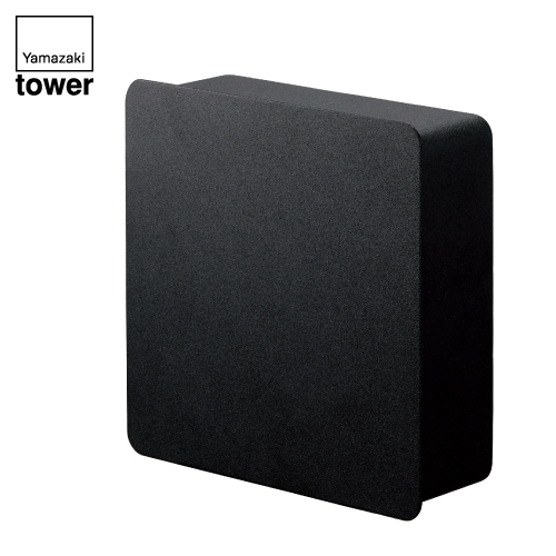 TOWER|マグネットキーフック2段 (黒)