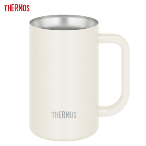 THERMOS|サーモス|真空断熱ジョッキ(600ml)(白)(JDK-602C)